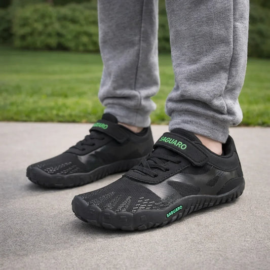 Ejemplos de calzado escolar barefoot para niños