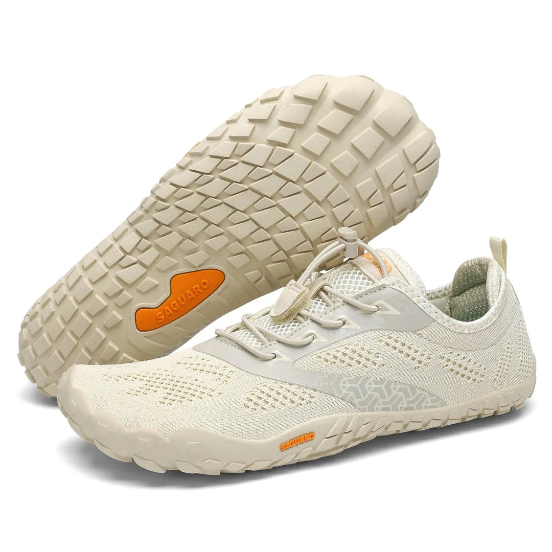 Suela flexible y antideslizante de la Smart I beige.