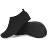 Suela de caucho antideslizante negra, agarre para piscina y suelo mojado.