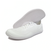 Suela flexible de Sowilo Kenaz blanca vista inferior con patrón adherente.