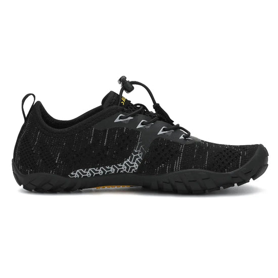 Zapatillas barefoot Saguaro Kids Smart I negras vista lateral interna