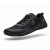 Zapatillas minimalistas negras para trekking Sowilo Algiz, calzado técnico resistente al agua y al desgaste en exteriores.